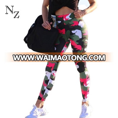 New arrival Printed Sexy Leggings Sportswear Custom womens yoga pants fitness